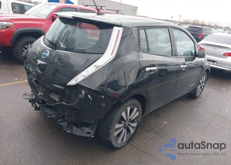 2016 Nissan Leaf Sl z USA, uszkodzony, nr VIN 1N4BZ0CP5GC307265